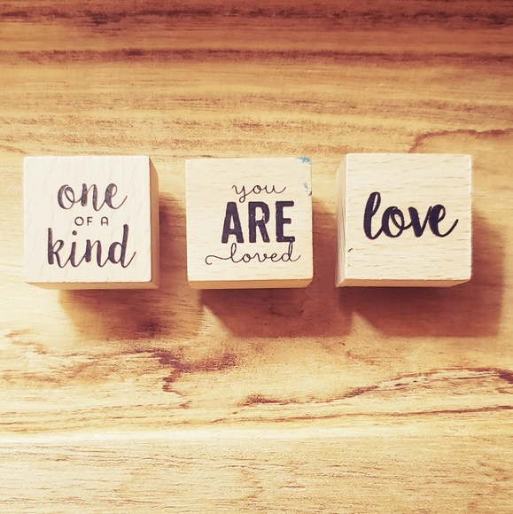 Wooden rubber stamps - Picture 4 of 6